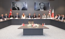 TBMM AB Uyum Komisyonu heyeti ile KKTC Cumhuriyet Meclisi AB Komitesi toplantısı yapıldı