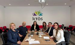 CTP Eğitim Komitesi KTÖS’ü ziyaret etti