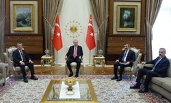 Türkiye Cumhurbaşkanı Erdoğan, Başbakan Üstel'i kabul etti