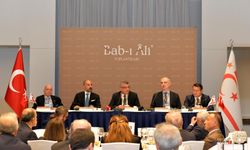 Cumhurbaşkanı Erhürman Bab-ı Âli Toplantıları’nın 35’inci dönemine onur konuşmacısı olarak katıldı