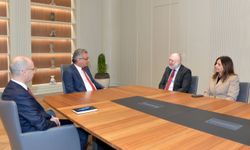 Cumhurbaşkanı Erhürman UNDP Kıbrıs Ofisi Direktörü Khaydarov’ı kabul etti