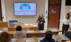 Sezgi Yalın, "Hans Christian Andersen ve ALMA Ödülleri 2026: Kelime ve İmgenin Anlatı Yolları" başlıklı konferansa katı