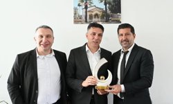 Cimnastik Federasyonu’ndan Amcaoğlu’na ziyaret