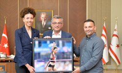 Erhürman, Savaşkan’ı kabul etti