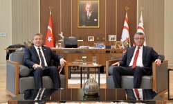 Cumhurbaşkanı Erhürman, Başbakan Üstel ile görüştü