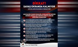 KTTB: “Savaş görüntüleri çocukların ruh sağlığını olumsuz etkileyebilir”