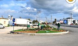 Vadili’de kavşak düzenleme çalışması devam ediyor