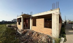 ATATÜRK Mesleki Eğitim Merkezi İnşaatında Yeni Aşama: Tuğla Örme Çalışmaları Başladı