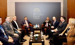 Erhürman, Türk Devletleri Teşkilatı Genel Sekreteri Ömüraliyev ile görüştü