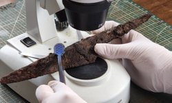 Hadrianopolis Antik Kenti'nde 1500 yıllık bıçaklar gün yüzüne çıkarıldı