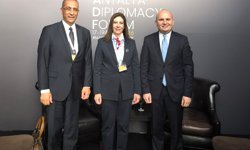 İncirli, AP Hukuk İşleri Komisyonu Başkanı İlhan Küçük ile bir araya geldi