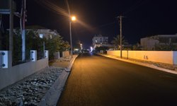 İskele Belediyesi yol bakım ve asfalt çalışmalarını sürdürüyor