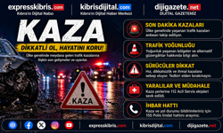 Lefkoşa’da trafik kazası… Alkollü sürücü tutuklandı