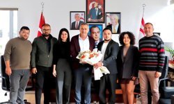 Mağusa İdman Yurdu’ndan Belediye’ye Ziyaret: Yeni Yönetimden Spor Odaklı Hedefler