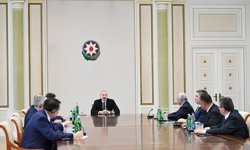 Aliyev, TDT Hükümet Başkanları ve Başkan Yardımcıları ile bir araya geldi