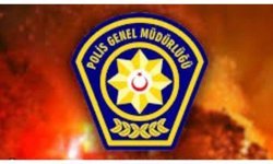 Park halindeki araçlar yandı