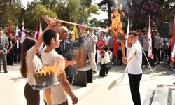 19 Mayıs Atatürk’ü Anma, Gençlik ve Spor Bayramı Haftası Gençlik Meşalesi’nin yakılmasıyla başladı
