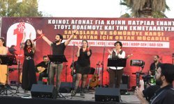1 Mayıs ara bölgede iki toplumlu etkinlikle kutlandı