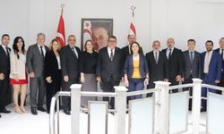 Maliye Bakanı Berova personeli ile bayramlaştı
