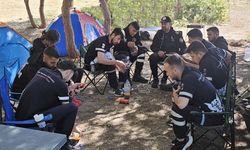 GAÜ'lü öğrencilere iki günlük kamp eğitimi