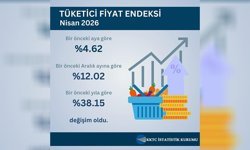 Nisan ayı hayat pahalılığı yüzde 4,62 olarak açıklandı