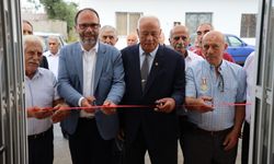 Türk Barış Kuvvetleri Gaziler Derneği İskele Şube Binası açıldı