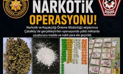 Çatalköy'de satışa hazır paketler halinde uyuşturucu bulundu...4 tutuklu var