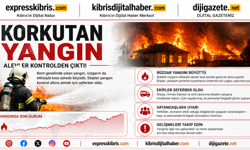İki ayrı bölgede çıkan yangın hasara neden oldu