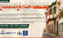 “Sanatla Umut Oluyoruz” sergisi Saçaklı Ev'de açılıyor