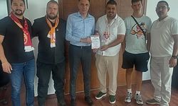 Galatasaraylılardan Amcaoğlu’na ziyaret