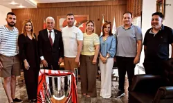 Baf 'dan Mahmut Özçınar'a teşekkür ziyareti