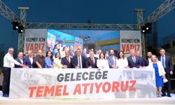 Erhürman, Değirmenlik-Akıncılar Belediyesi’nin yeni hizmet binasının temel atma törenine katıldı