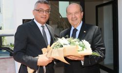 Cumhurbaşkanı Erhürman, eski cumhurbaşkanlarını ziyaret etti