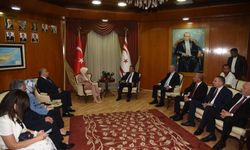 Başbakan Üstel, Türkiye Aile Bakanı Göktaş’ı kabul etti