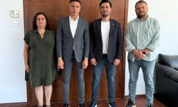 Çelik, Amcaoğlu’nu ziyaret etti