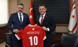 Oğuz, mevkidaşı Çiftçi ile görüştü:"İş birliğimiz devam edecek"