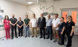 Dinçyürek, Gazimağusa Devlet Hastanesi’ni ziyaret etti: "Bayramda 5 hastaya anjiyo yapılıp tedavi edildi”