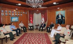 Başbakan Üstel, GKK Komutanı Tümgeneral Görgülü'yü kabul etti