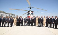 Cevdet Yılmaz KKTC’de… Ercan’da Yangın Söndürme Helikopteri teslim töreni yapıldı