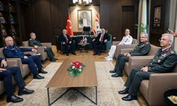 Meclis Başkanı Öztürkler TC Milli Savunma Bakanı Yaşar Güler’i kabul etti