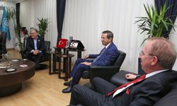 Dışişleri Bakanı Ertuğruloğlu, İSİPAB Genel Sekreter Yardımcısı Büyükelçi Sijani’yi kabul etti