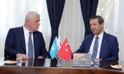 Dışişleri Bakanı Ertuğruloğlu, İYİ Parti heyetini kabul etti