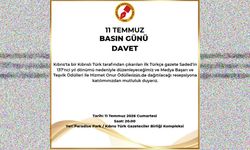 Gazeteciler Birliği, 11 Temmuz Basın Günü dolayısıyla cumartesi günü resepsiyon düzenleyecek