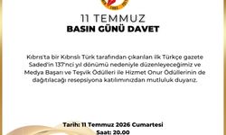 Gazeteciler Birliği, 11 Temmuz Basın Günü resepsiyonu düzenliyor