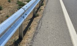 Arıklı, Lefkoşa-Güzelyurt anayolundaki oto korkuluk çalışmalarını inceledi