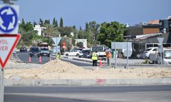 Başbakan Üstel ve Ulaştırma Bakanı Arıklı, Girne-Çatalköy yolunda incelemelerde bulundu