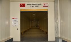 Yılmaz, Güzelyurt Soğuk Hava Deposu Entegre Tesisleri’nde incelemede bulundu