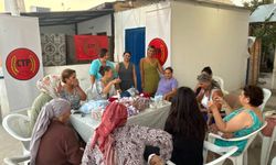 CTP Kadın Örgütü “Hayaller Örülür” Projesi’nin ilk buluşması Haspolat’ta düzenlendi