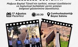 Baykal Tüneli Belgeseli, pazartesi günü gösterilecek
