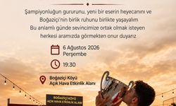 Boğaziçi'ndeki açılış ve kutlama etkinliği